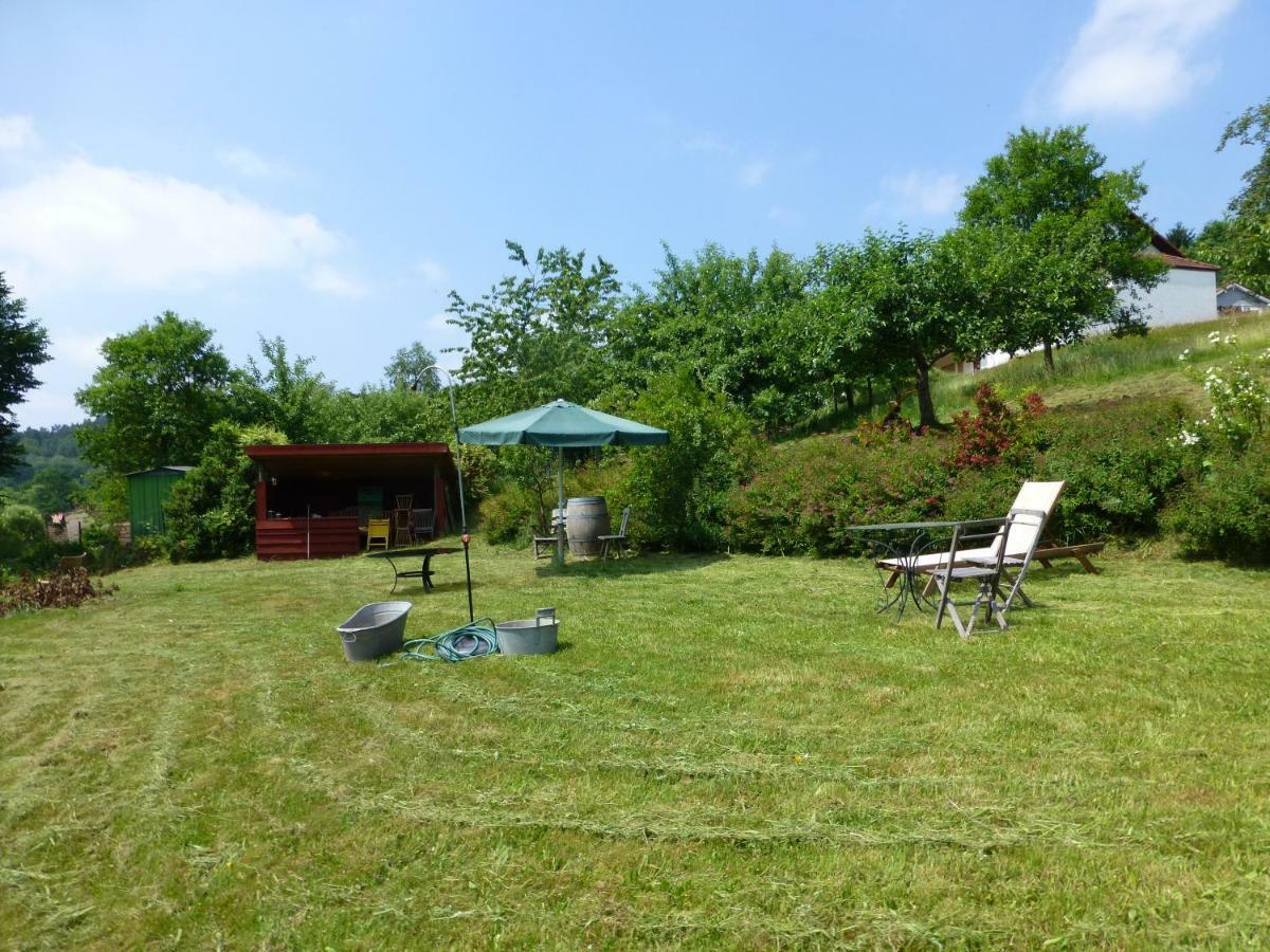 Feriengaleriewohnung Im Denkmal Stilvoll-Komfortabel Baubiologisch Erlenbach  Exterior foto
